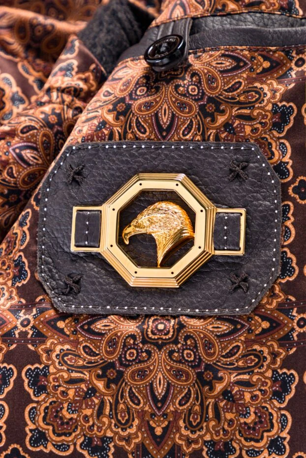 Жилет из кашемира коричневый мужской - фото 2