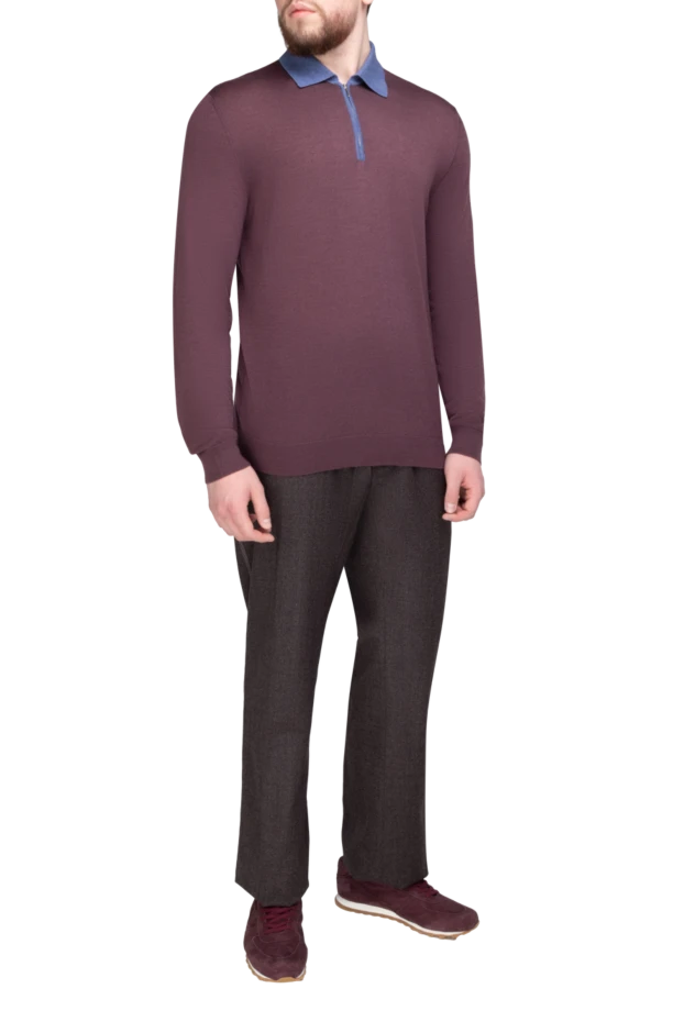 Stefano Ricci pure wool trousers in rich brown 162923 - photo 3