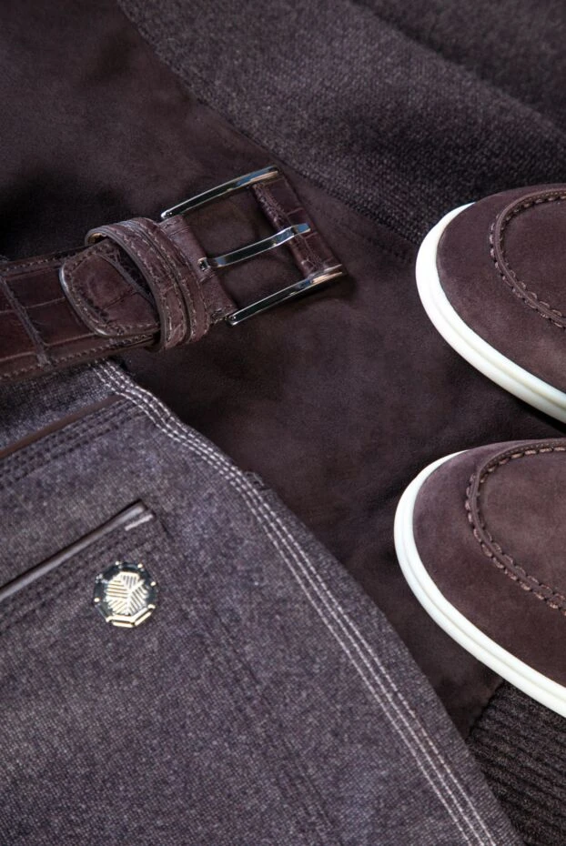 Stefano Ricci pure wool trousers in rich brown 162923 - photo 2