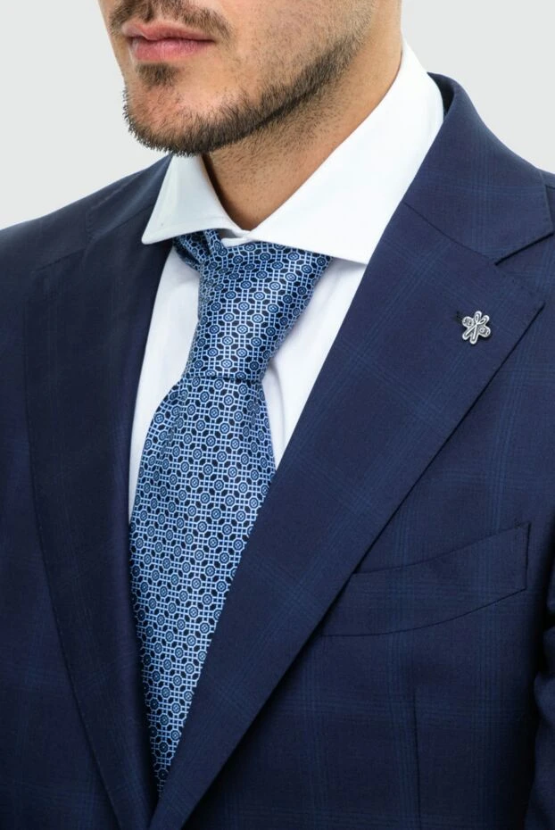 Stefano Ricci краватка з шовку чорна чоловіча 162950 - фото 2