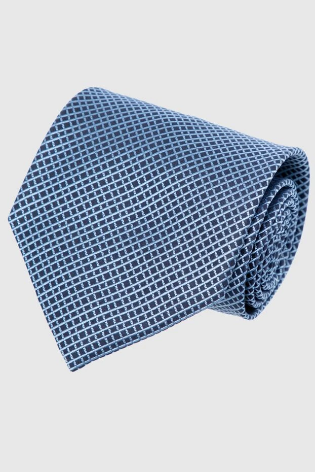 Stefano Ricci краватка з шовку синя чоловіча 162956 - фото 1