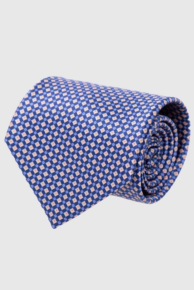 Stefano Ricci краватка з шовку синя чоловіча 162969 - фото 1
