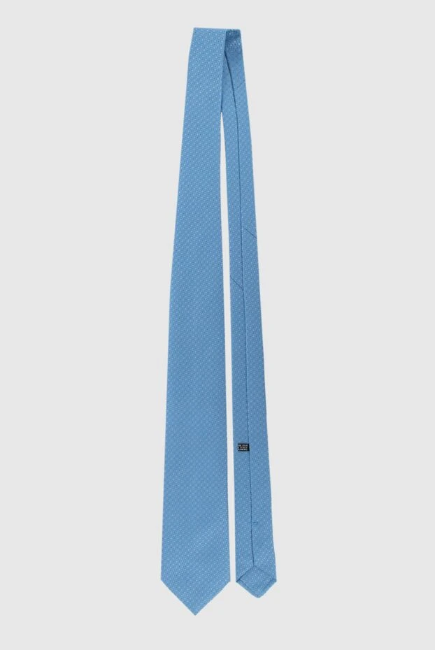 Stefano Ricci краватка з шовку блакитна чоловіча 162979 - фото 3