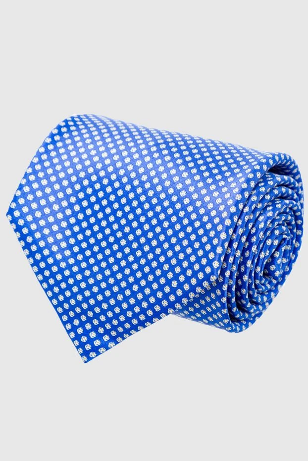 Stefano Ricci краватка з шовку синій чоловічий 163007 - фото 1