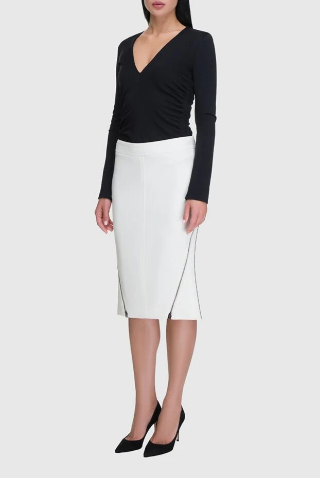 Tom Ford woman white wool skirt for women 163022 - photo 2