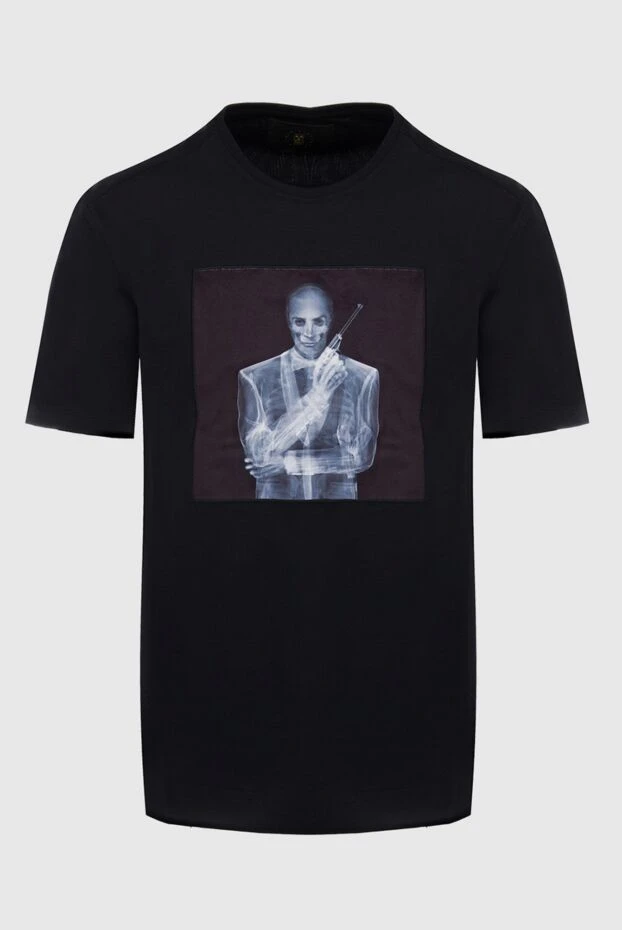 Limitato мужские футболка из хлопка черная мужская купить с ценами и фото 163046 - фото 1