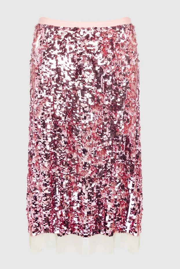 Tory Burch женские юбка из полиамида розовая женская купить с ценами и фото 163145 - фото 1