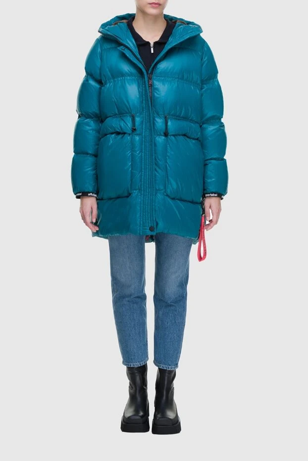 After Label woman women's blue polyester down jacket buy with prices and photos 163152 - photo 2