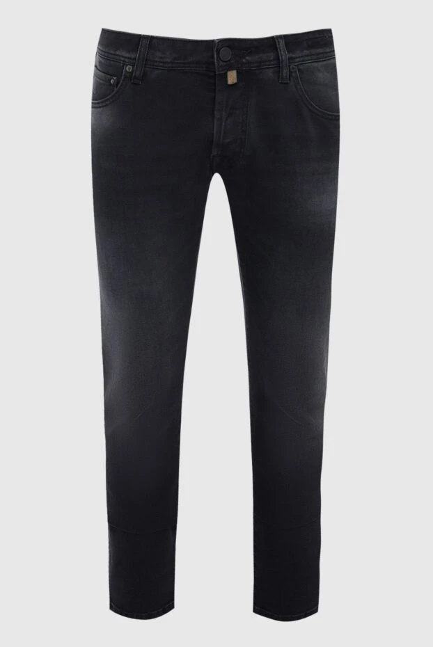 Jacob Cohen мужские джинсы из хлопка и полиэстера черные мужские купить с ценами и фото 163195 - фото 1