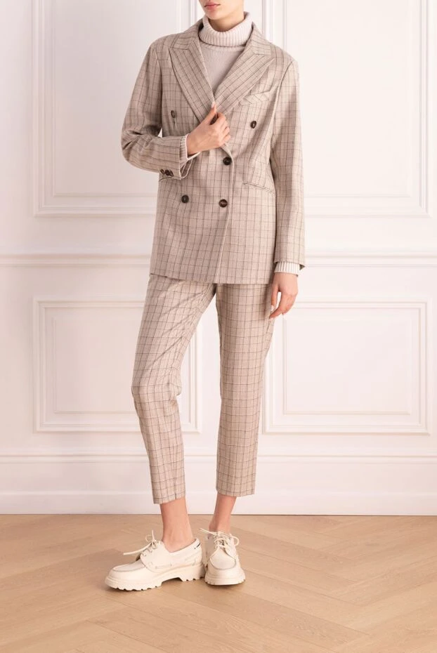Panicale woman beige women's trouser suit buy with prices and photos 163251 - photo 2