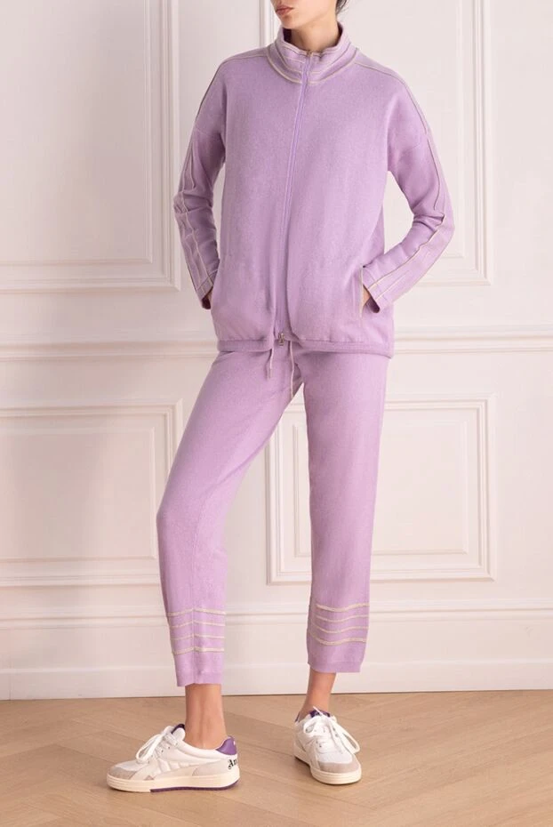 Panicale женские костюм прогулочный фиолетовый женский купить с ценами и фото 163253 - фото 2