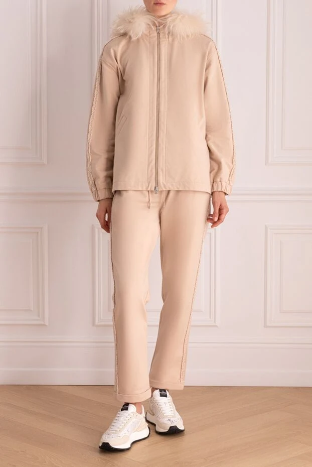 Panicale woman beige women's walking suit made of cotton and elastane buy with prices and photos 163264 - photo 2