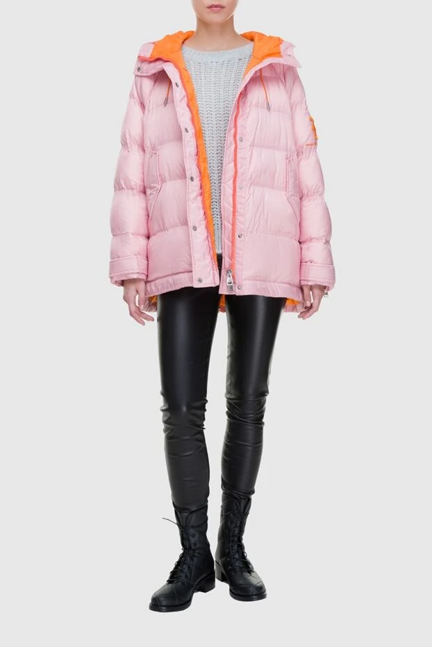 Ermanno Scervino woman women's pink polyamide down jacket buy with prices and photos 163300 - photo 2