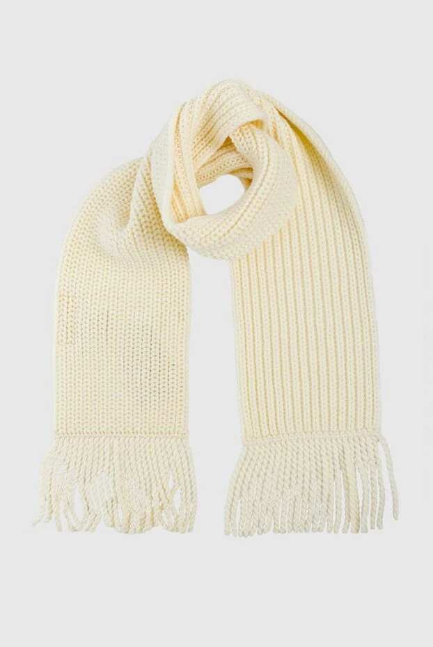 Ermanno Scervino woman beige wool scarf for women buy with prices and photos 163303 - photo 1