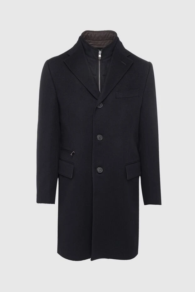 Corneliani man black wool coat for men buy with prices and photos 163318 - photo 1