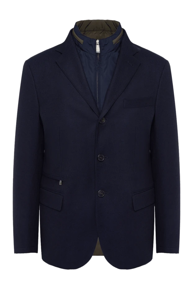 Corneliani blue wool jacket for men 163325 - photo 1