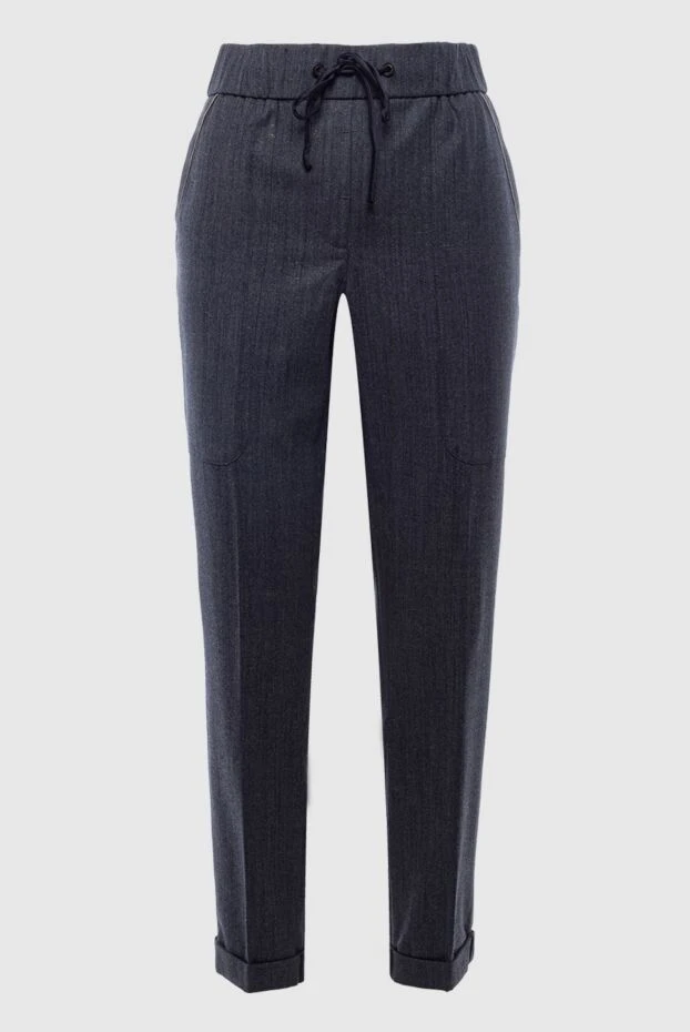 Peserico woman gray trousers for women 163350 - photo 1