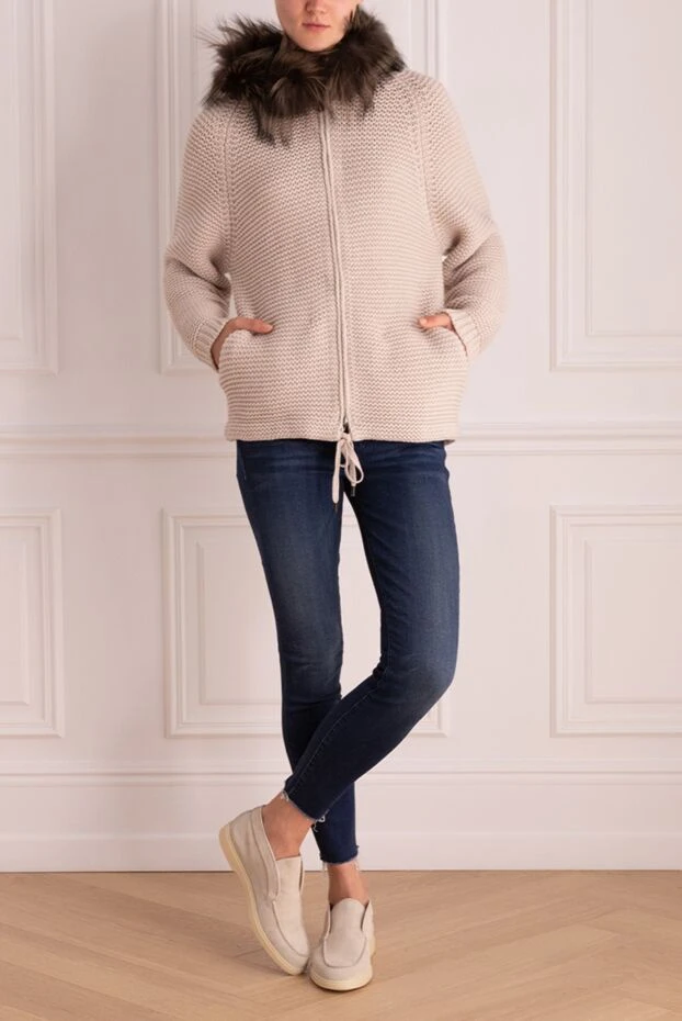 Peserico woman beige cardigan for women buy with prices and photos 163379 - photo 2