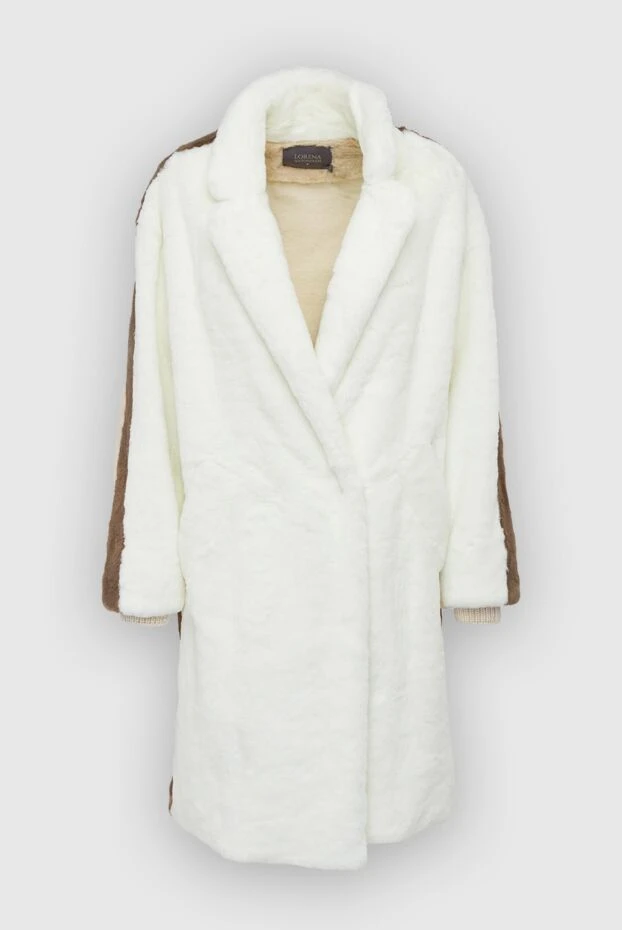 Lorena Antoniazzi woman white women's fur coat buy with prices and photos 163395 - photo 1