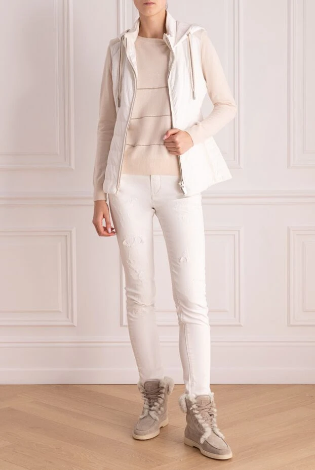 Lorena Antoniazzi woman white polyamide vest for women buy with prices and photos 163403 - photo 2