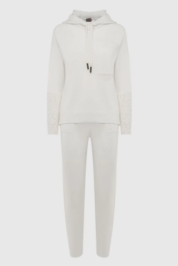 Lorena Antoniazzi woman white women's walking suit made of wool and polyester buy with prices and photos 163434 - photo 1