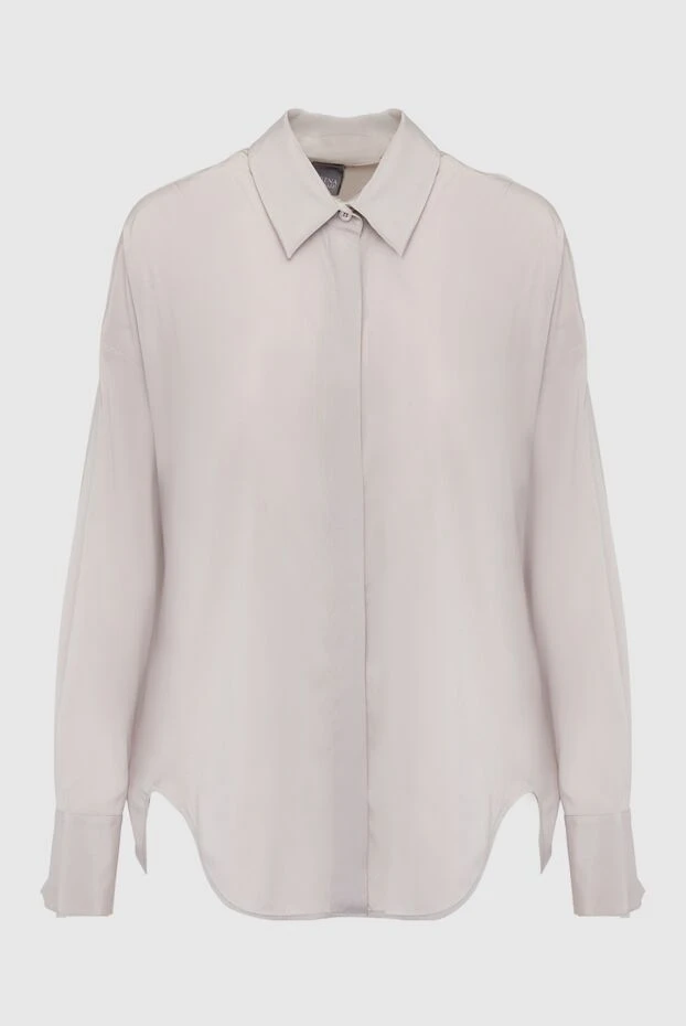 Lorena Antoniazzi woman gray silk blouse for women buy with prices and photos 163436 - photo 1