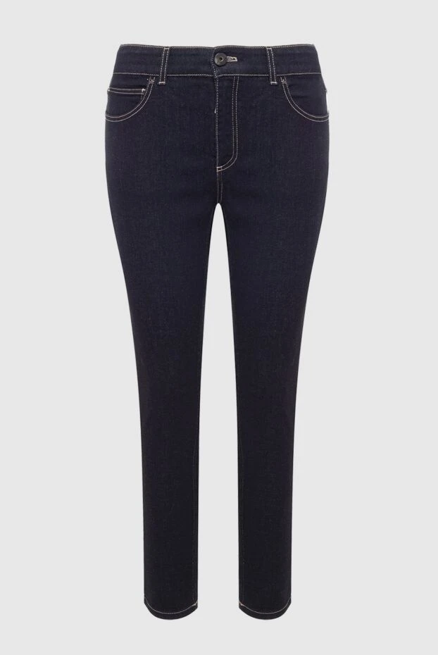 Lorena Antoniazzi женские джинсы из хлопка черные женские купить с ценами и фото 163447 - фото 1
