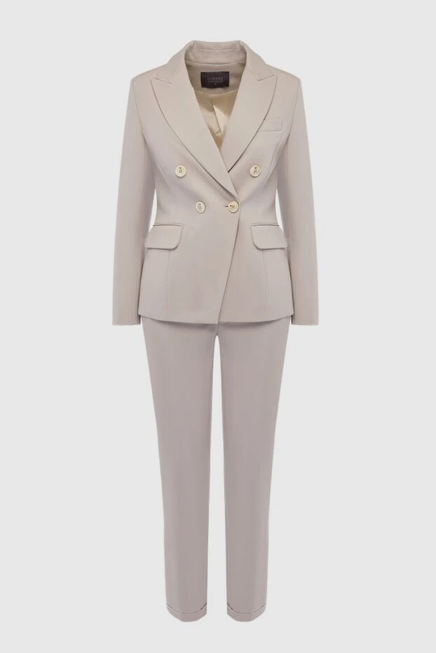 Lorena Antoniazzi woman beige women's trouser suit buy with prices and photos 163453 - photo 1