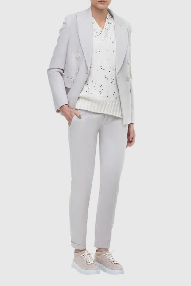 Lorena Antoniazzi woman beige women's trouser suit buy with prices and photos 163453 - photo 2