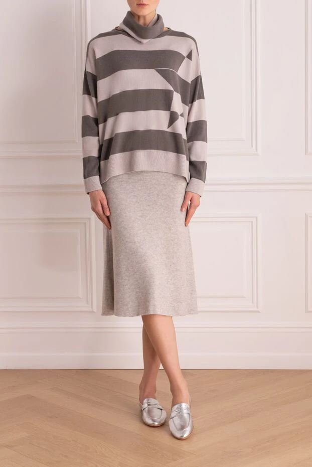 Lorena Antoniazzi woman gray jumper for women 163461 - photo 2