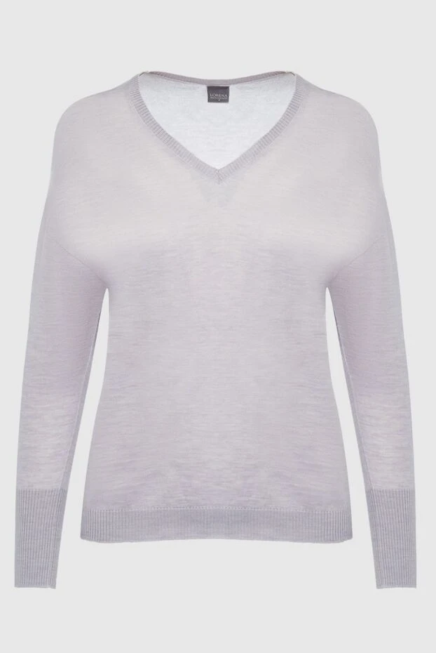 Lorena Antoniazzi woman gray cashmere jumper for women buy with prices and photos 163462 - photo 1