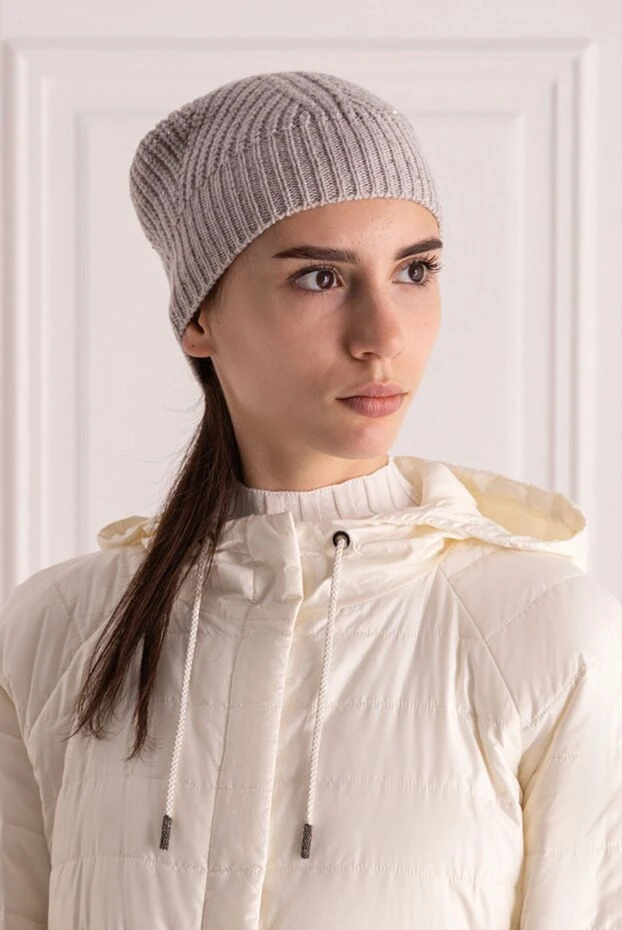 Lorena Antoniazzi жіночі шапка бежева жіноча купити фото з цінами 163508 - фото 2