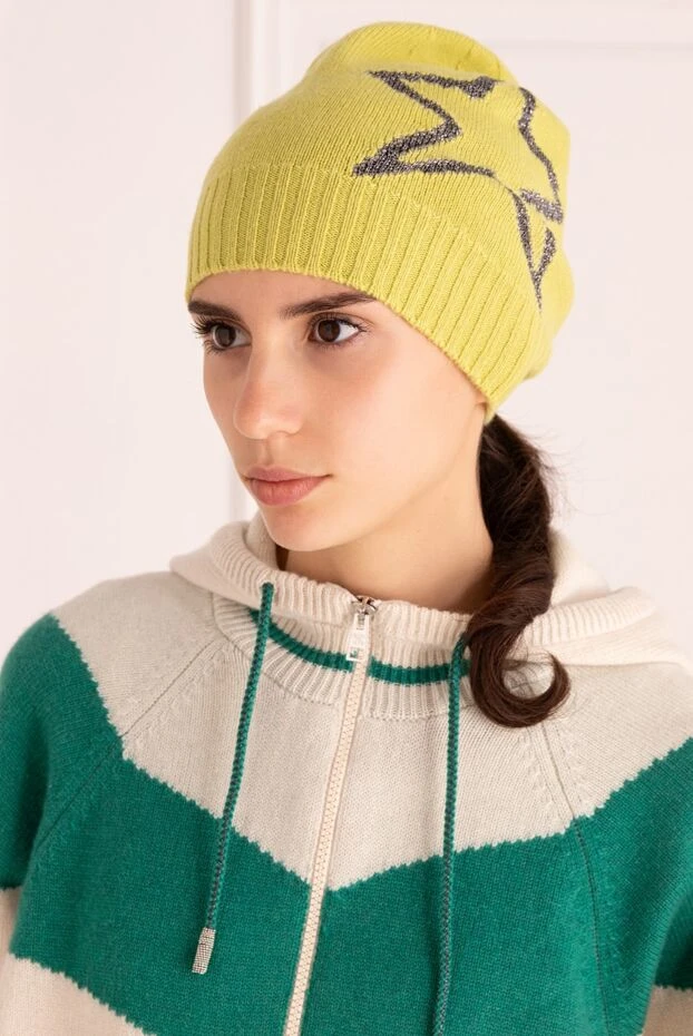 Lorena Antoniazzi woman yellow cap for women 163513 - photo 2