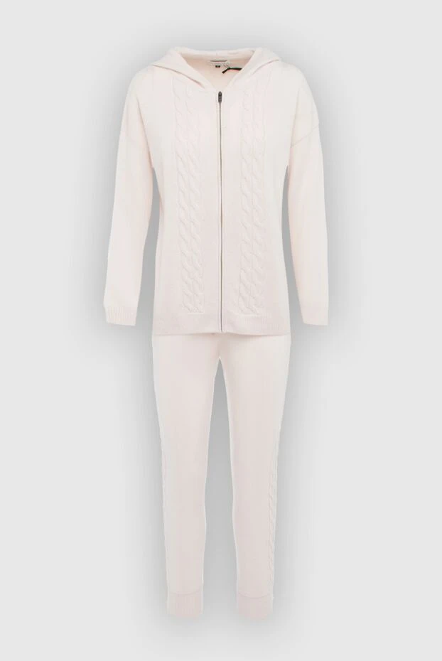 Cashmere & Silk Milano жіночі костюм прогулянковий з кашеміру жіночий бежевий купити фото з цінами 163533 - фото 1