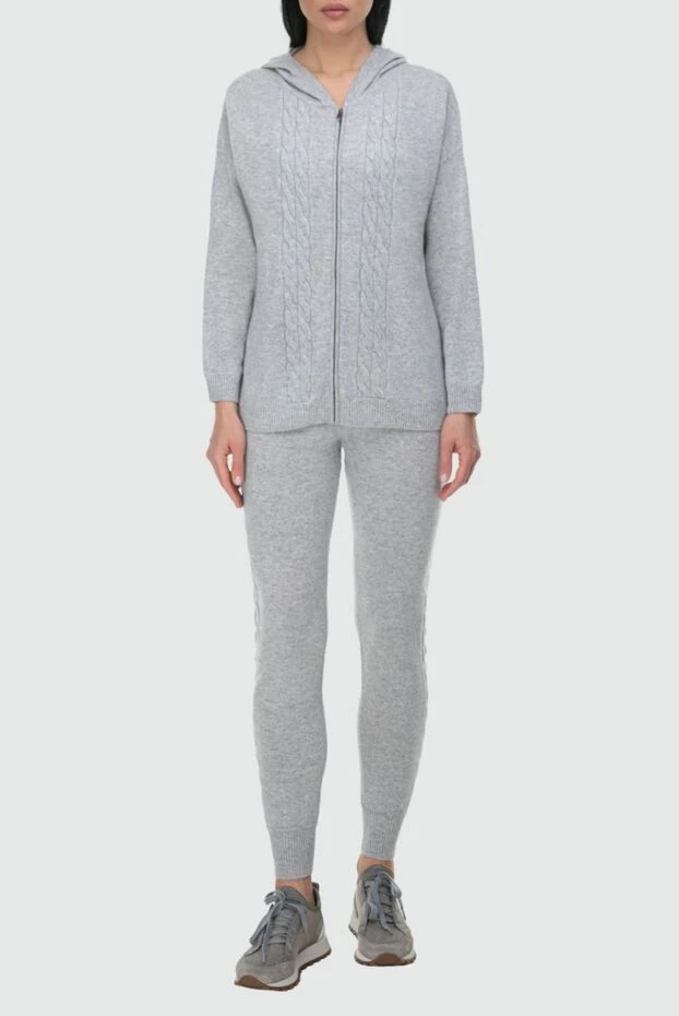 Cashmere & Silk Milano woman women's gray walking suit made of cashmere buy with prices and photos 163534 - photo 2