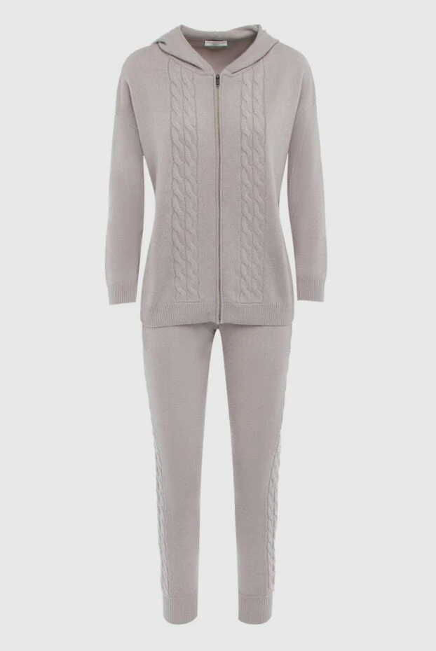 Cashmere & Silk Milano woman women's gray walking suit made of cashmere 163535 - photo 1