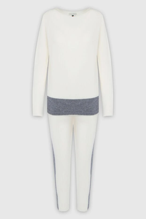 Cashmere & Silk Milano жіночі костюм прогулянковий із кашеміру білий жіночий купити фото з цінами 163539 - фото 1