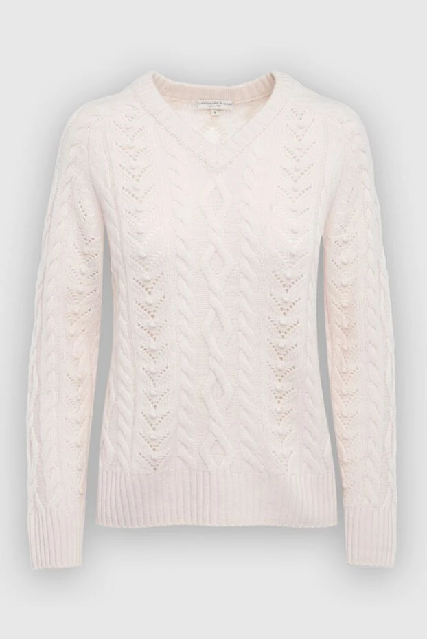 Cashmere & Silk Milano woman pink cashmere jumper for women buy with prices and photos 163542 - photo 1