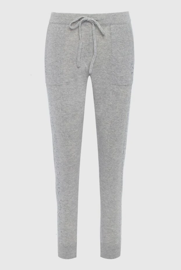 Cashmere & Silk Milano woman gray cashmere trousers for women buy with prices and photos 163544 - photo 1