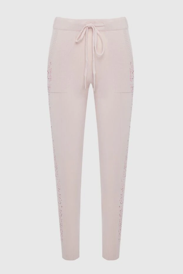 Cashmere & Silk Milano жіночі штани з кашеміру рожеві жіночі купити фото з цінами 163545 - фото 1