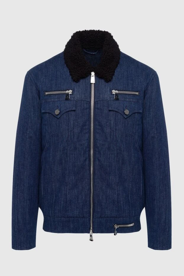 Scissor Scriptor man cotton and elastane denim jacket blue for men buy with prices and photos 163556 - photo 1