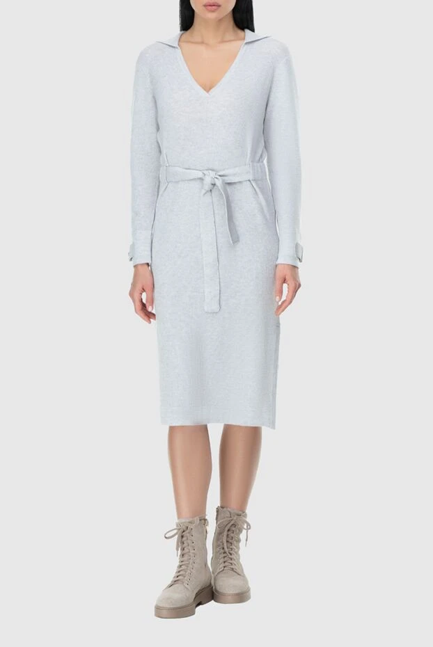 Max&Moi женские платье из шерсти и кашемира серое женское купить с ценами и фото 163582 - фото 2