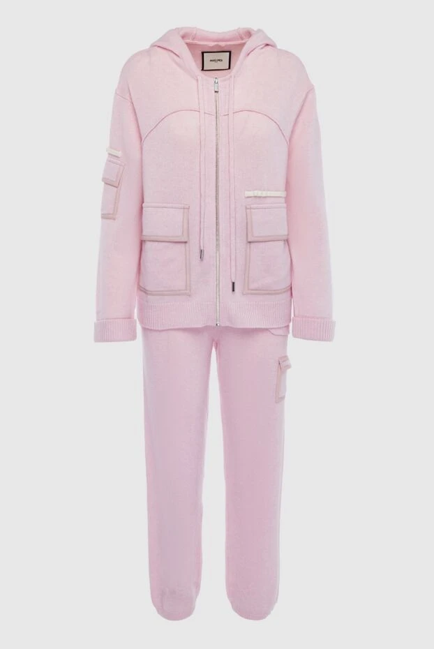 Max&Moi woman women's pink walking suit made of wool and cashmere buy with prices and photos 163584 - photo 1