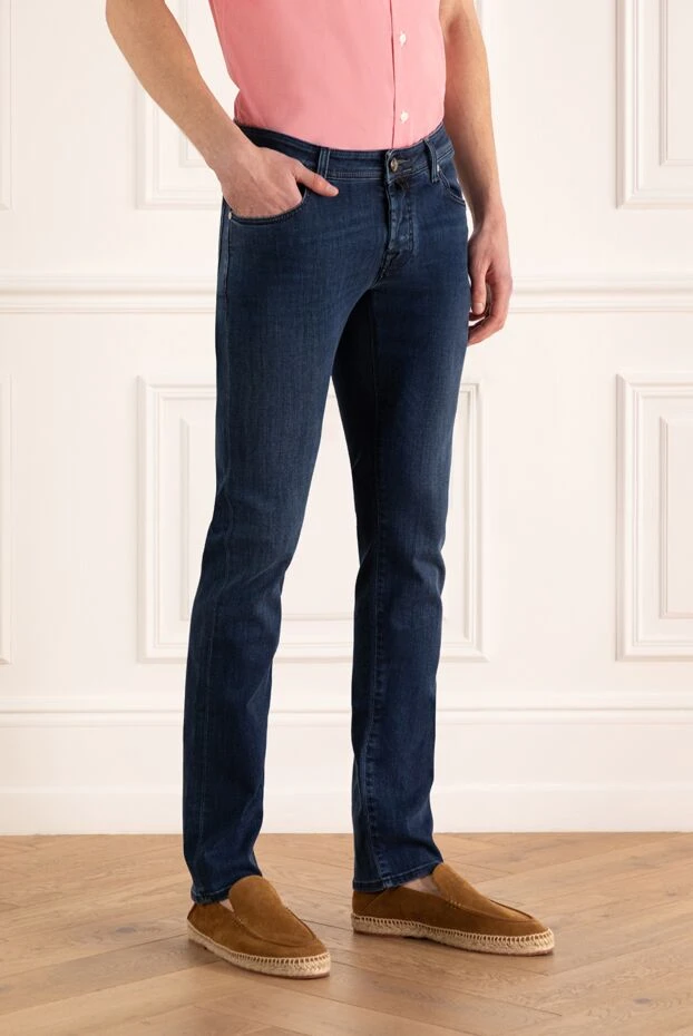 Jacob Cohen man blue jeans for men 164585 - photo 3