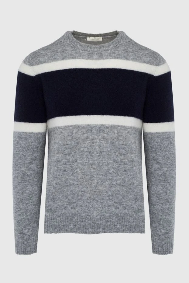 Panicale man jumper in polyamide, wool, alpaca and elastane gray for men 163620 - photo 1