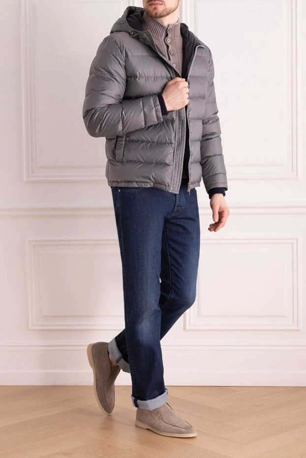 Panicale man men's down jacket made of polyester gray buy with prices and photos 163639 - photo 2