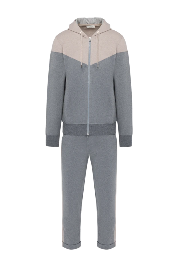 Panicale man men's sports suit made of cotton and elastane, gray buy with prices and photos 163644 - photo 1