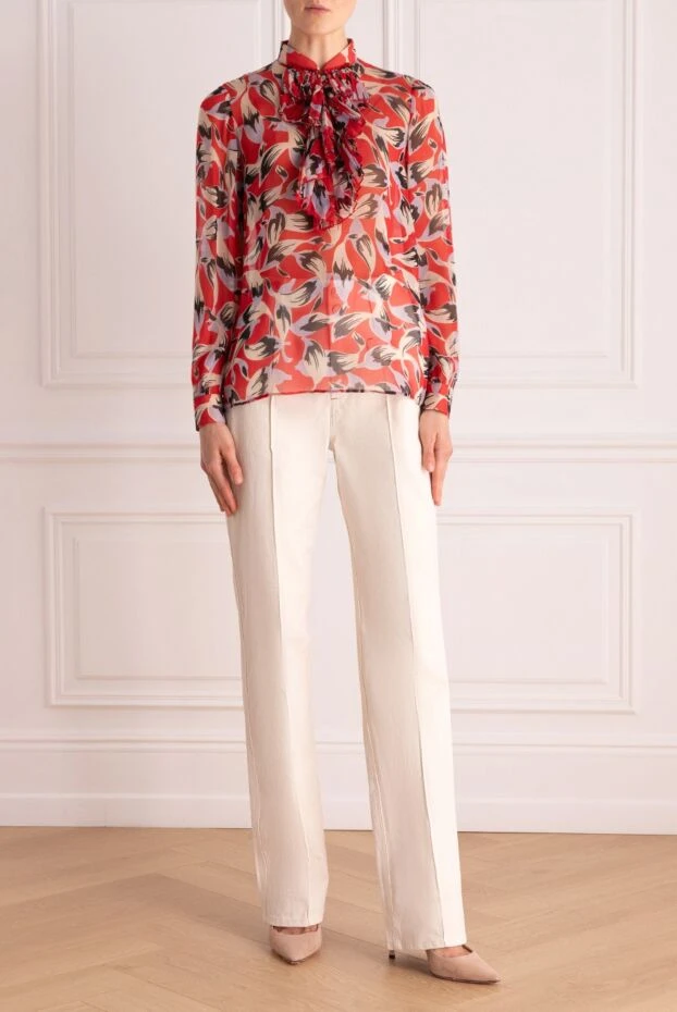 Isabel Marant woman white cotton trousers for women buy with prices and photos 163667 - photo 2