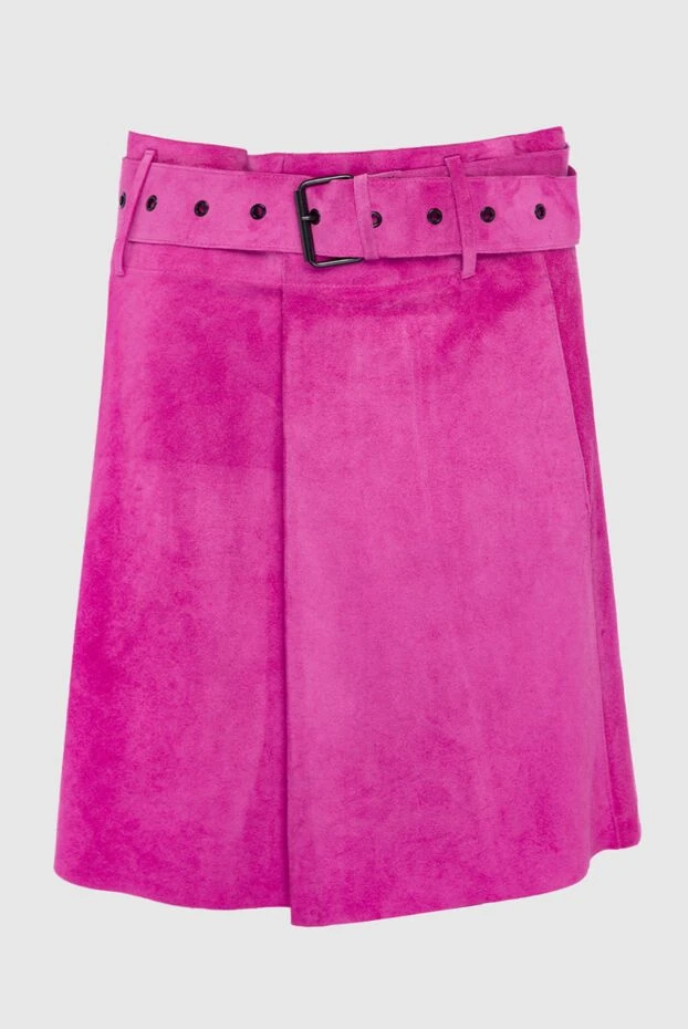 Isabel Marant женские юбка из кожи розовая женская купить с ценами и фото 163668 - фото 1