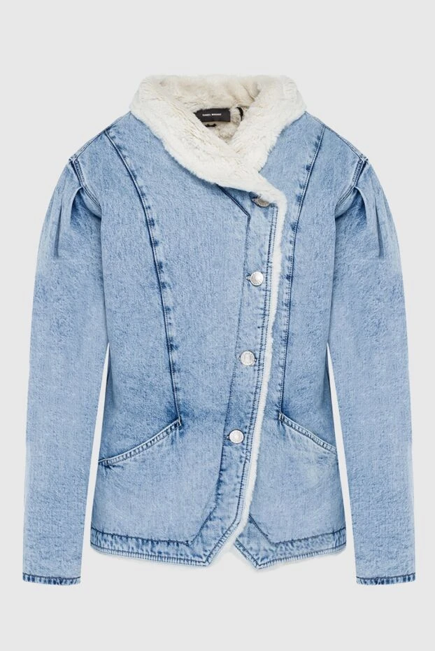 Isabel Marant woman blue cotton denim jacket for women buy with prices and photos 163670 - photo 1